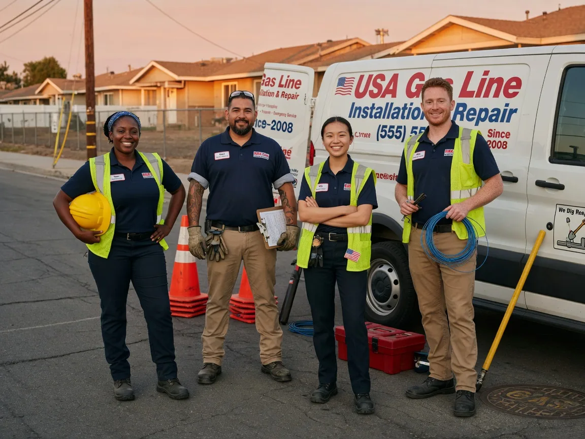 Gas Line Installation company in Hull, GA